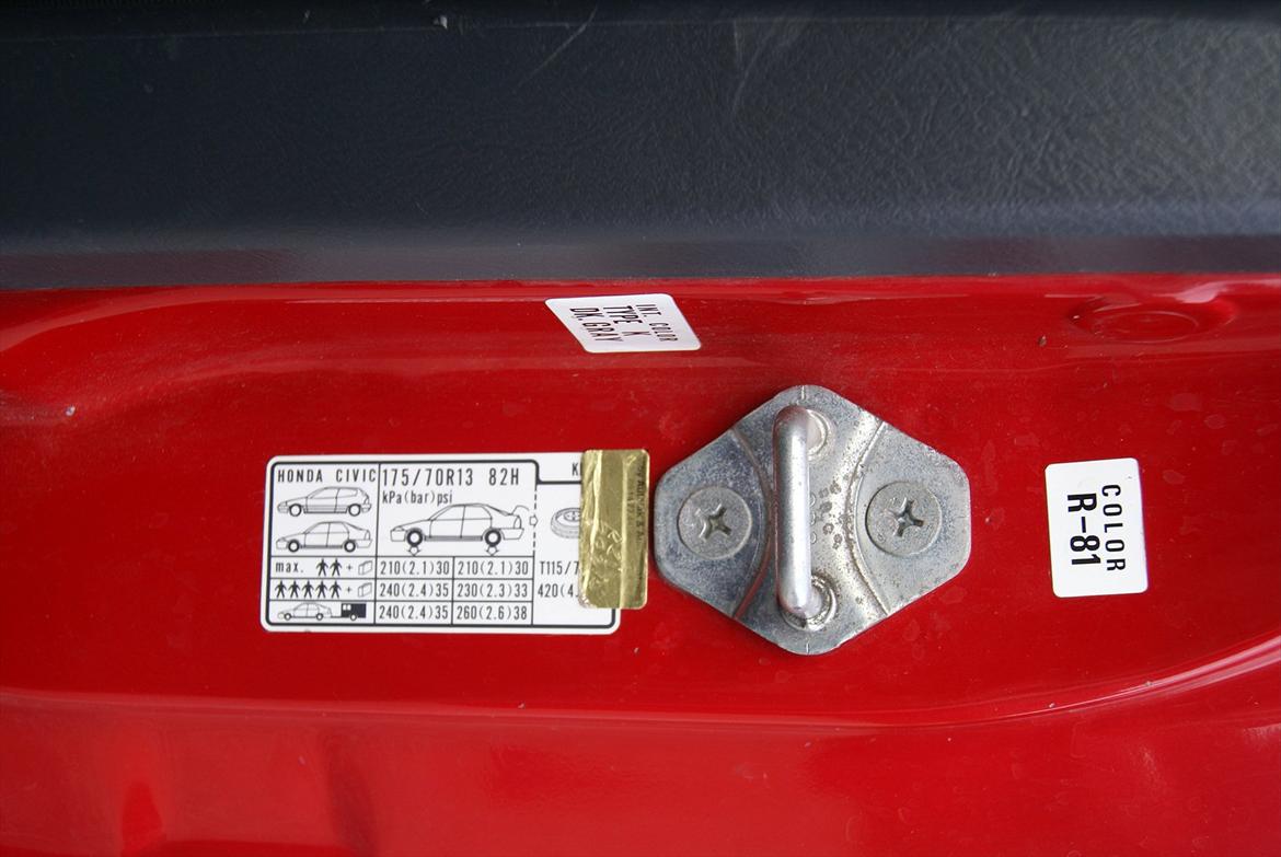 Honda Civic 1,4is ( Totalt skadet)  billede 10