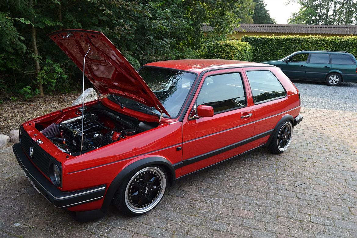 VW Vw golf 2 Gti 16v Black & Red billede 1