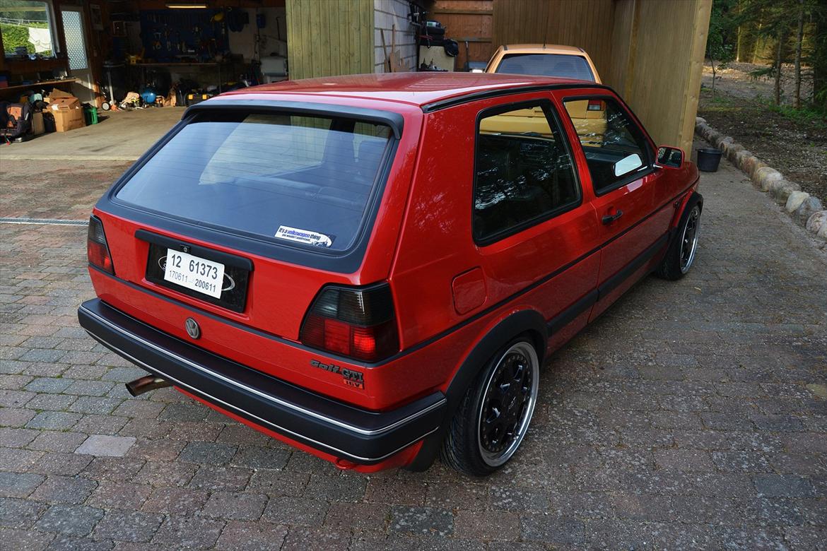 VW Vw golf 2 Gti 16v Black & Red billede 4