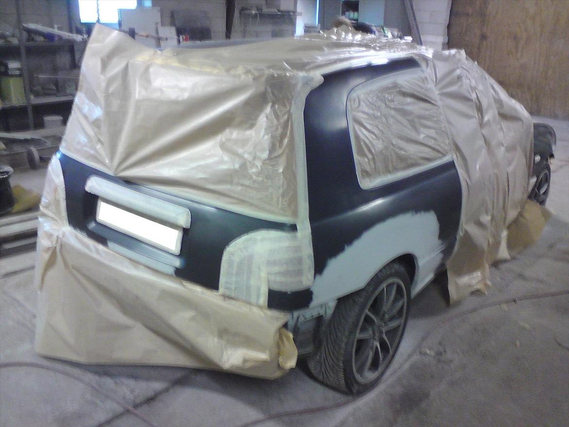 Nissan Sunny SR (Solgt) - Ved at gøres klar til at komme i kabinen . billede 18