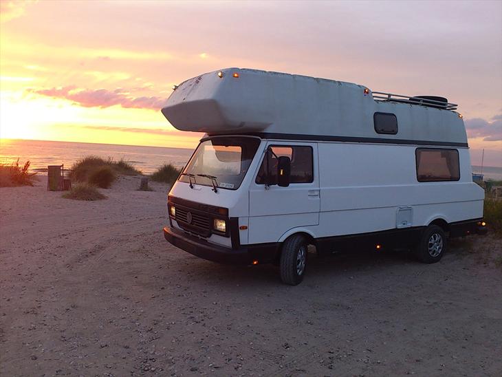 VW LT 35 1989 første Autocamper godkendt ti...