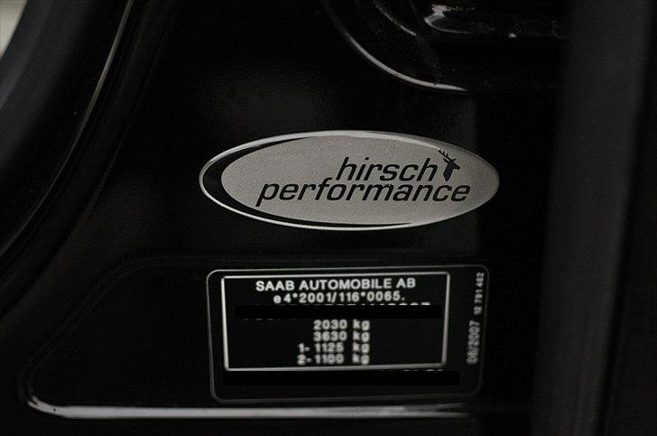 Saab 9-3 1.8T Hirsch billede 11