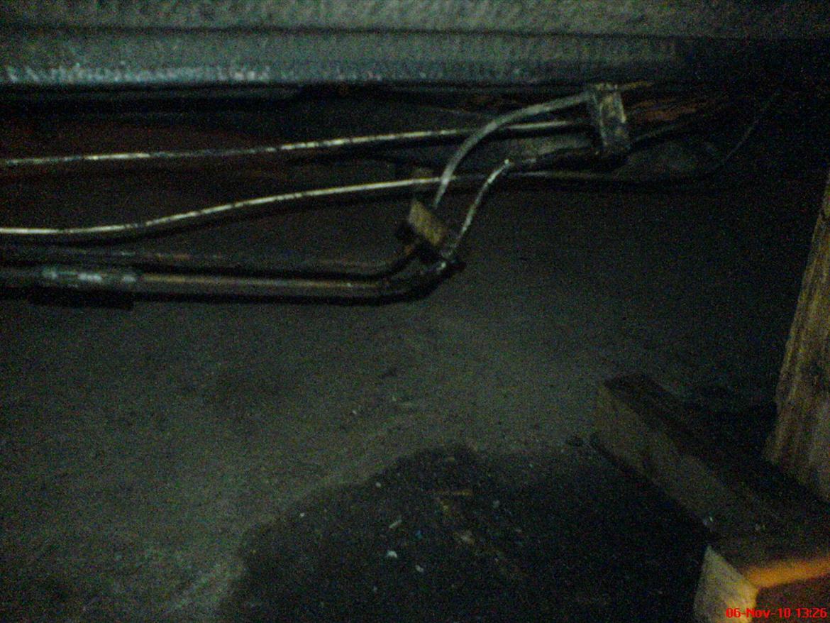 Citroën bx trd - bilen er købt billigt pga defekt hydralik.
det er faktisk nemt nok at gå til. billede 5