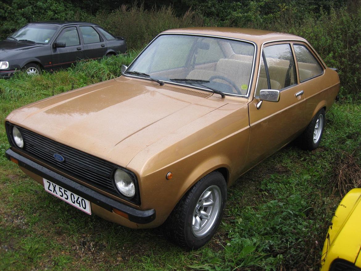 Ford Escort MK2 - Så fik øsen fælge på billede 2