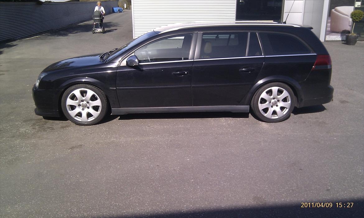 Opel Vectra C 3.0 V6 CDTi Wagon - Her med Originale Audi Q7 fælge monteret med adapterspacere billede 19