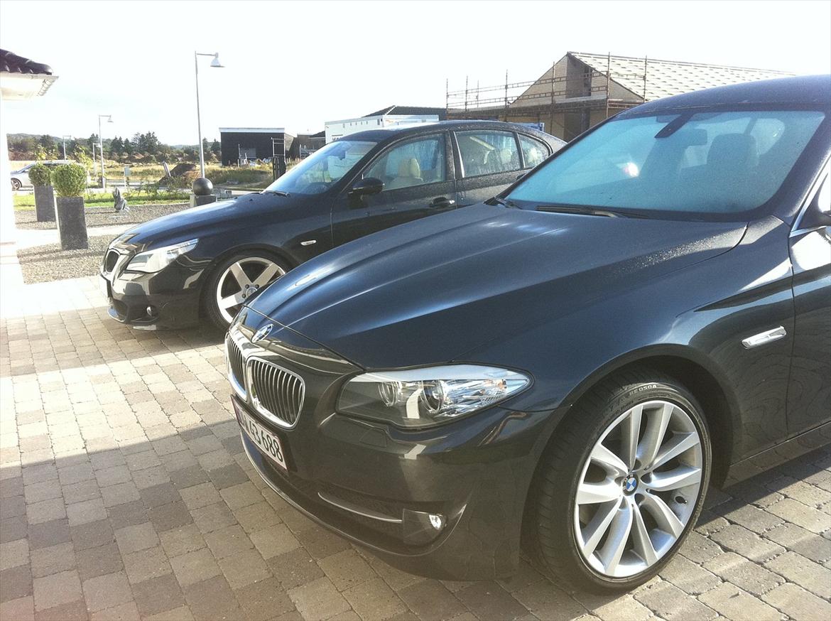 BMW E60 "BLACK" KONEBILEN - Sådan skal en indkørsel se ud !! BMW F10, BMW E60.. billede 18