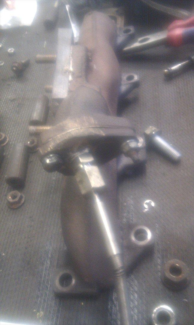 Peugeot 306 HDI (220-240 hk) Break st.car - udstødnings temp sensor monteret i adapterplade hvor egr sad en gang. billede 19