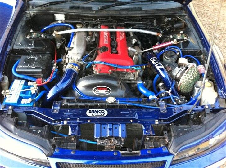 Nissan silvia s14 U/A.  DRIFT ( SOLGT )  billede 3