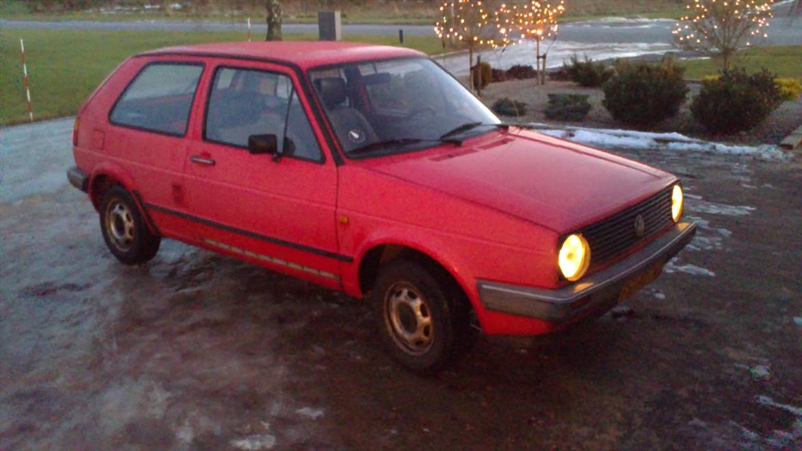 VW Golf 2 1.3 Solgt - liga da jeg havde købt bilen billede 2