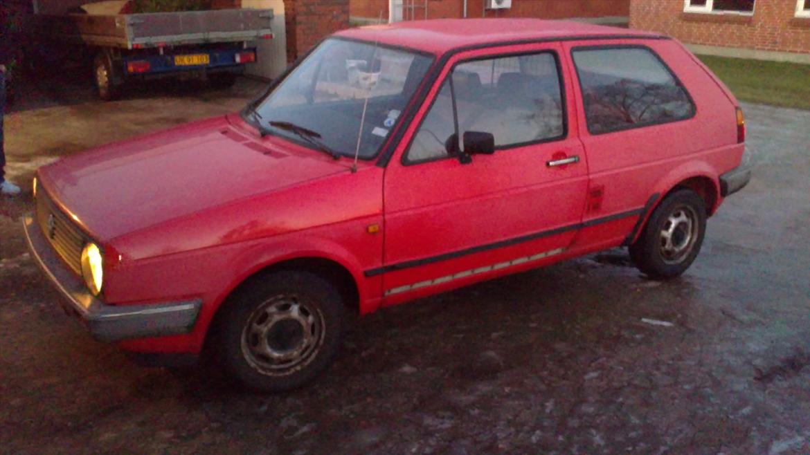 VW Golf 2 1.3 Solgt - liga da jeg havde købt bilen billede 3