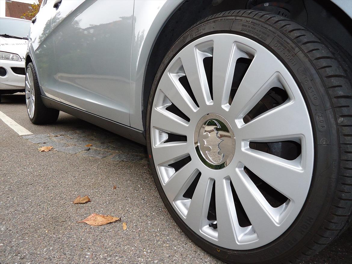 Seat Altea - Godt harmonisk design til bilens runde, sporty linjer. Batman logoer til at skille sig lidt ud. billede 12