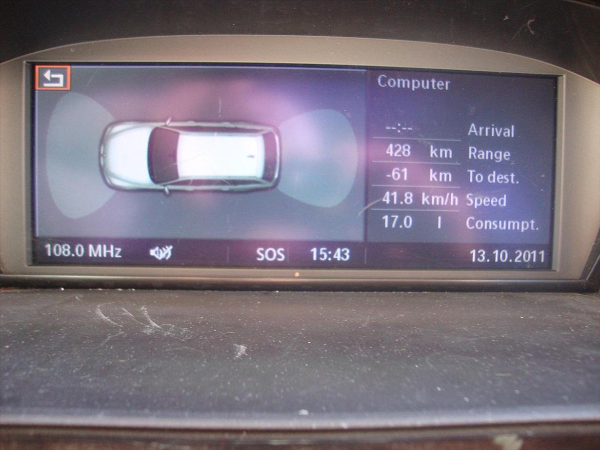 BMW 545i Touring e61 solgt billede 12