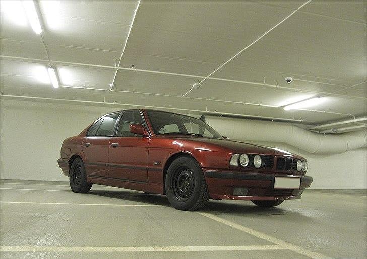 BMW e34 525 M50 solgt - Stort set som den så ud da jeg fik den :D billede 12