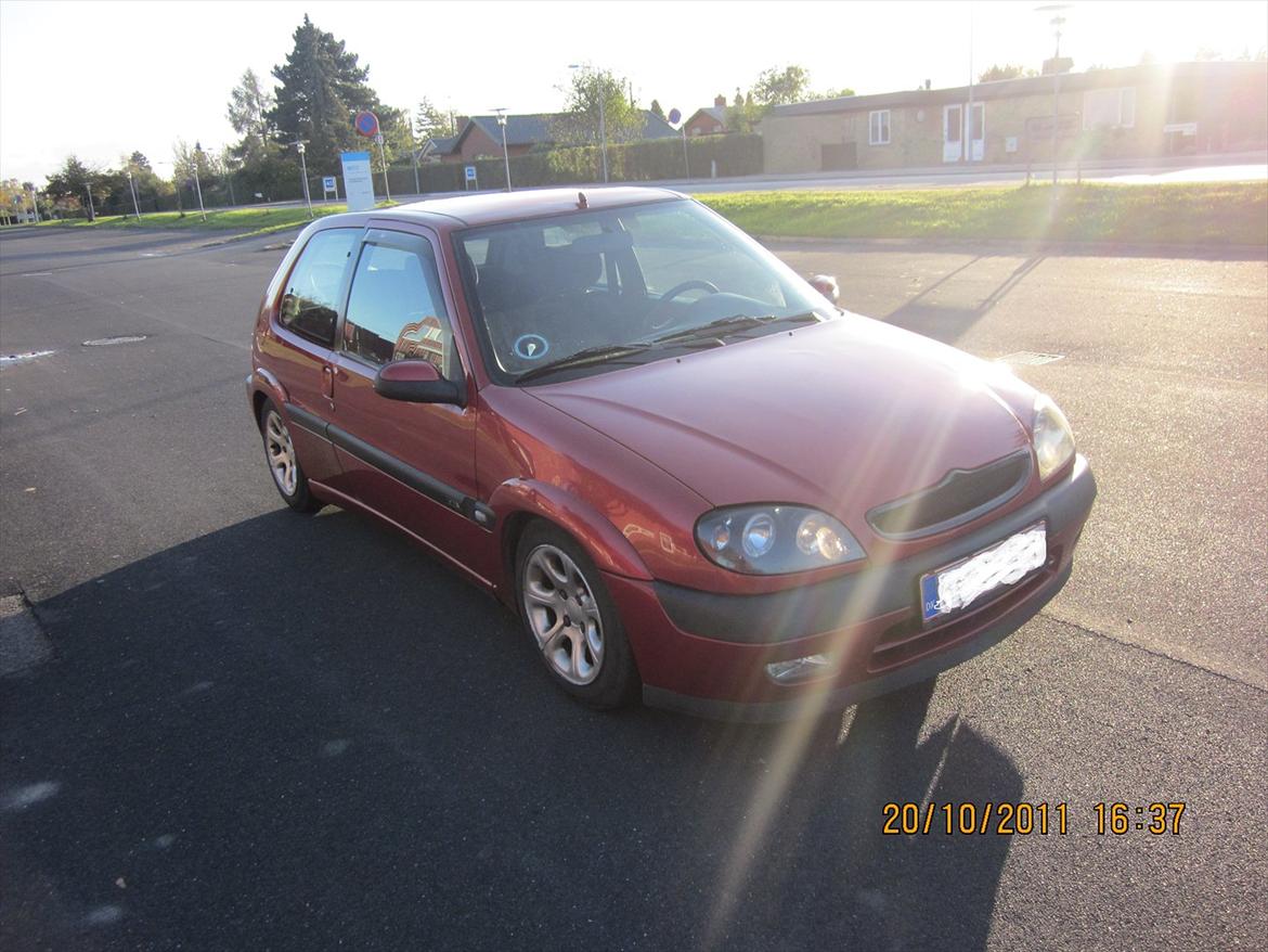 Citroën Saxo  SOLGT billede 4