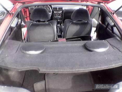 Nissan 100 NX *solgt* -  foran værkstedet dagen efter jeg fik den hjem billede 3