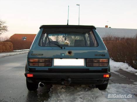 VW Golf 1GT Mini GTi'eren  - Ja, blev aldrig færdig med den anden bagklap som var udspartelt!!  billede 2