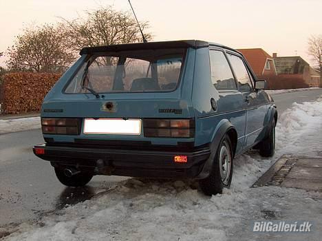 VW Golf 1GT Mini GTi'eren  - Ja, blev aldrig færdig med den anden bagklap som var udspartelt!!  billede 3
