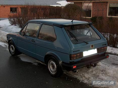 VW Golf 1GT Mini GTi'eren  - Den fine vogn billig bil og sjov det var !! hehe billede 4