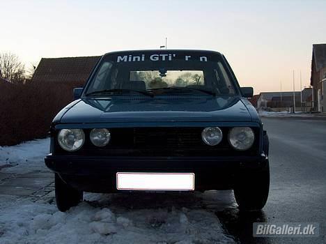 VW Golf 1GT Mini GTi'eren  - Den fine vogn billig bil og sjov det var !! hehe billede 7