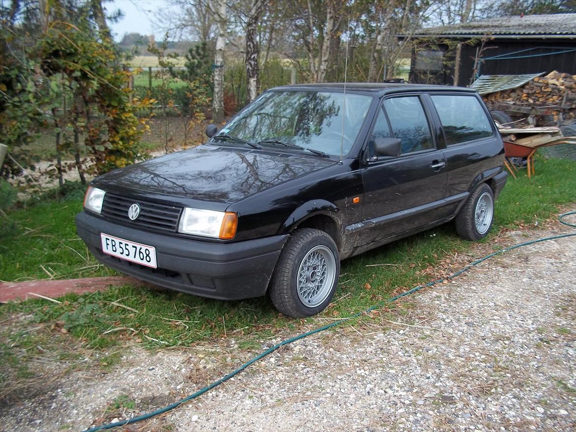 VW Polo Hverdags slaven - Som den så ud da jeg fik den hjem, dog med standart stålfælge billede 8