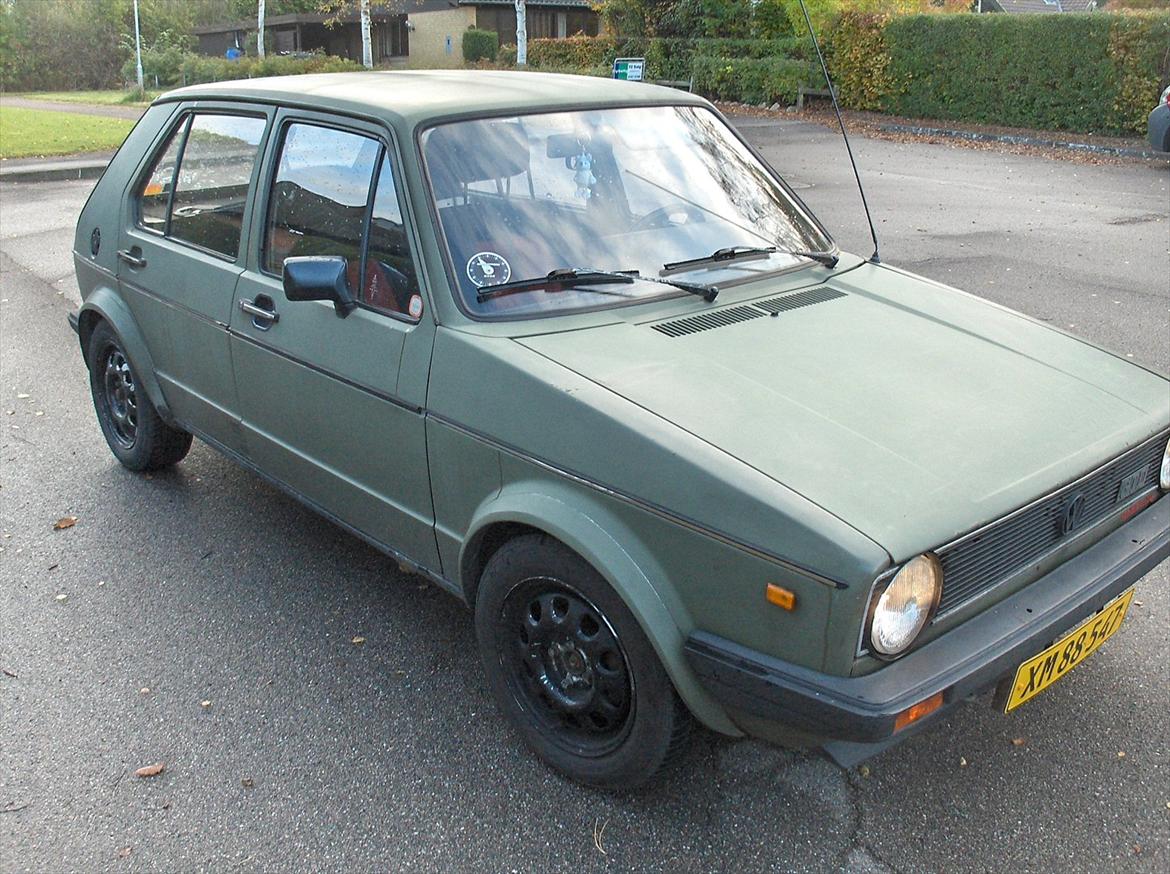 VW golf 1 gtd - nu van... billede 1