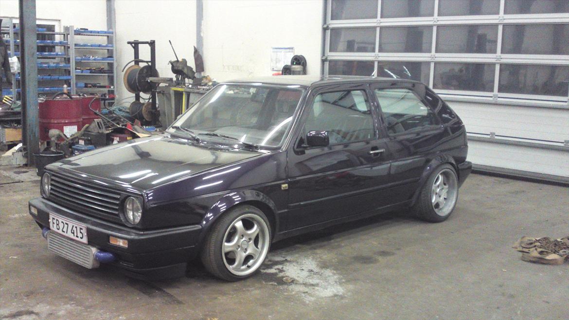 VW golf 2 gtd     solgt billede 3