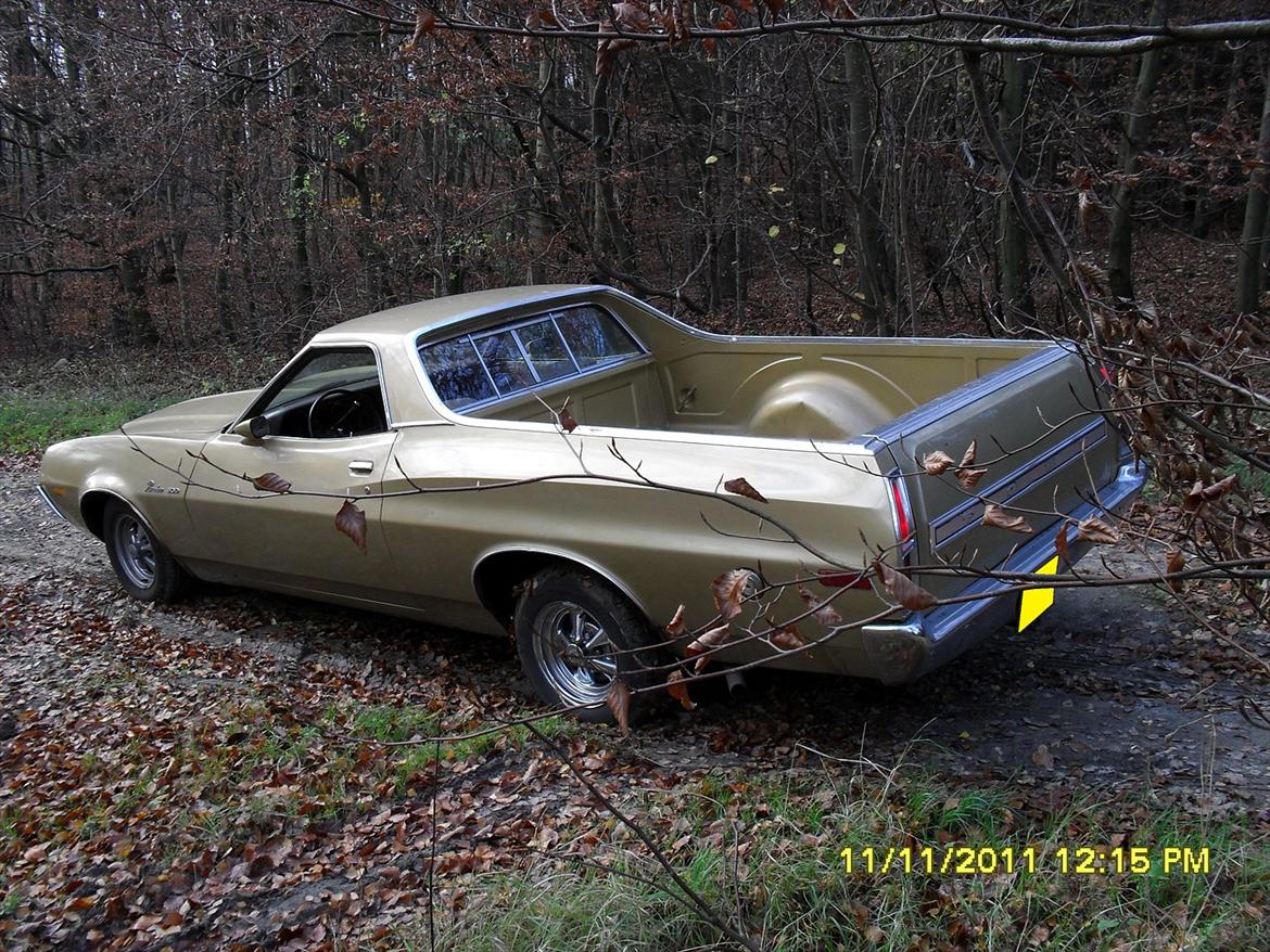 Amerikaner ford ranchero 500 6,6L (goldie) - med de gamle smalle fælge på billede 15