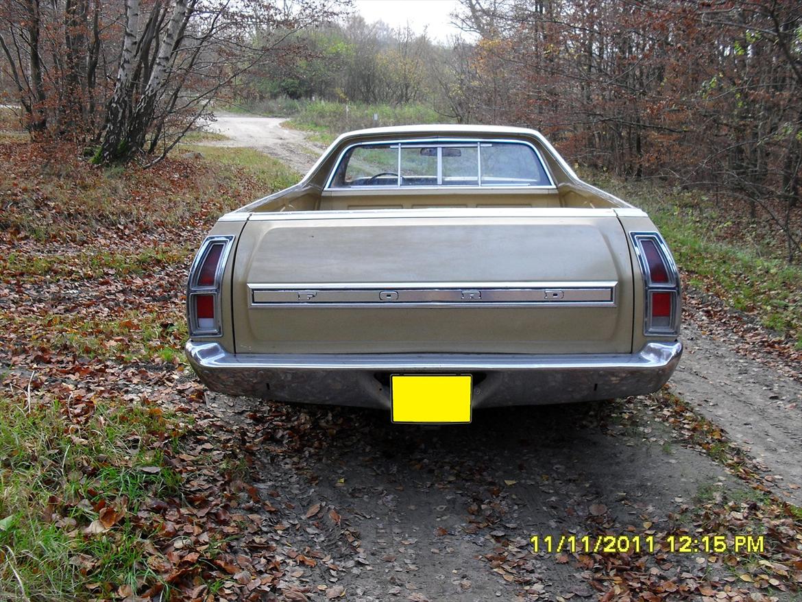 Amerikaner ford ranchero 500 6,6L (goldie) - med de gamle smalle fælge på billede 16