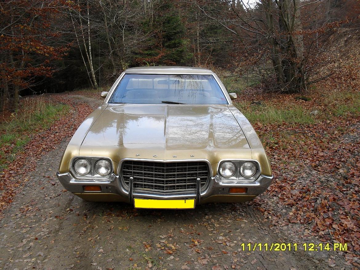 Amerikaner ford ranchero 500 6,6L (goldie) - med de gamle smalle fælge på billede 12