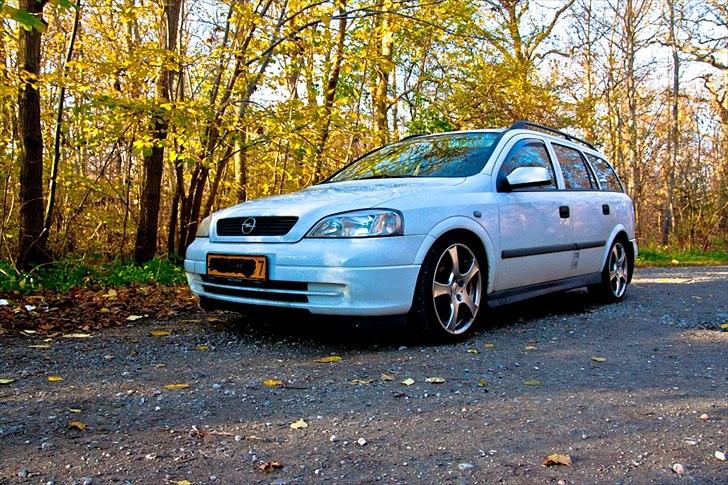 Opel Astra G Caravan - Bilen som den så ud fra start af :) billede 15
