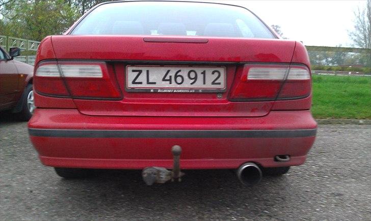 Nissan Almera 1,4 GX Twincam N15 - her ses de nye baglygter der er kommet på. - bedre billede kommer senere hen. billede 14