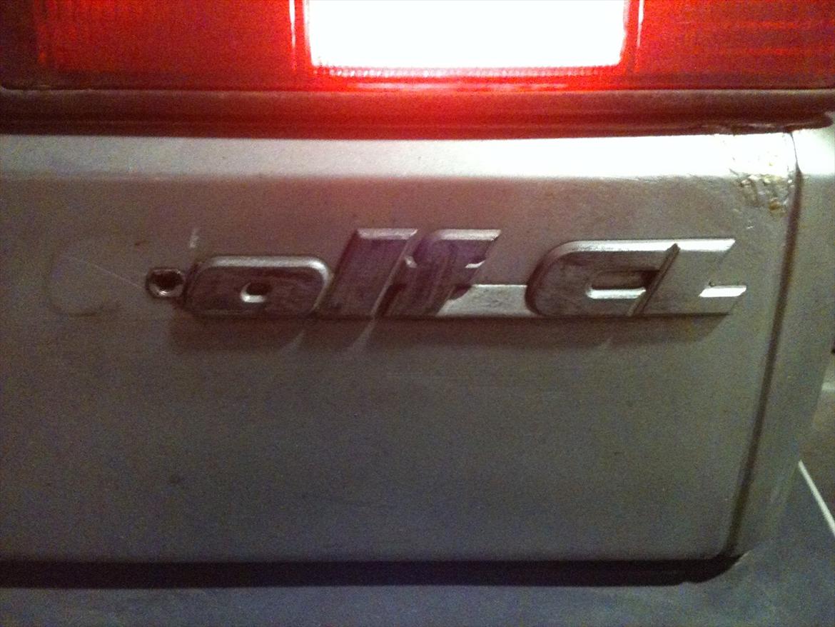 VW Golf 2 1,6 TD - 'olf - Der mangler noget - deraf kælenavnet "'olf!" billede 8