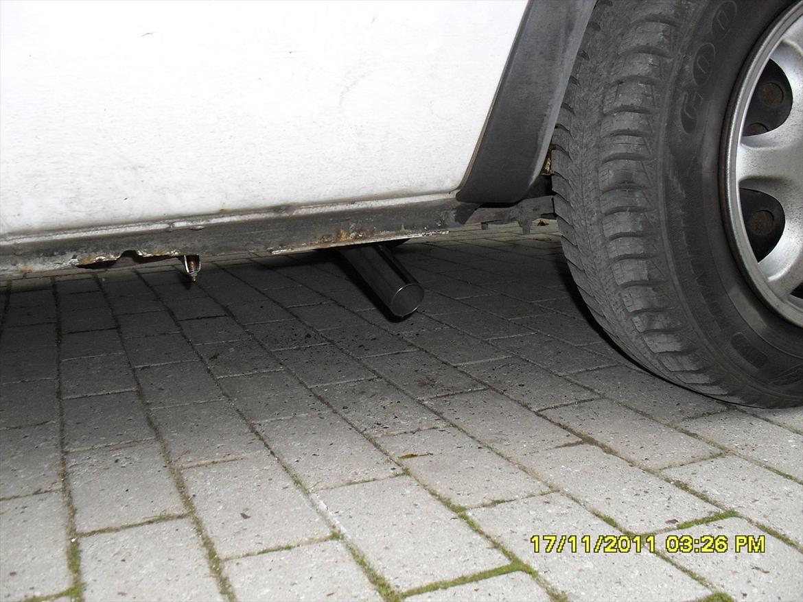 Opel corsa b combo 1,4i (Snehvide) - min voldsomme store side pibe på HELE 1,3/4" billede 10