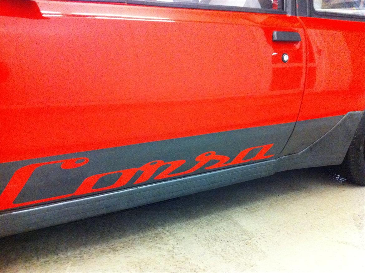 Opel Corsa TR  - Gsi Skørter og CORSA lakering billede 3