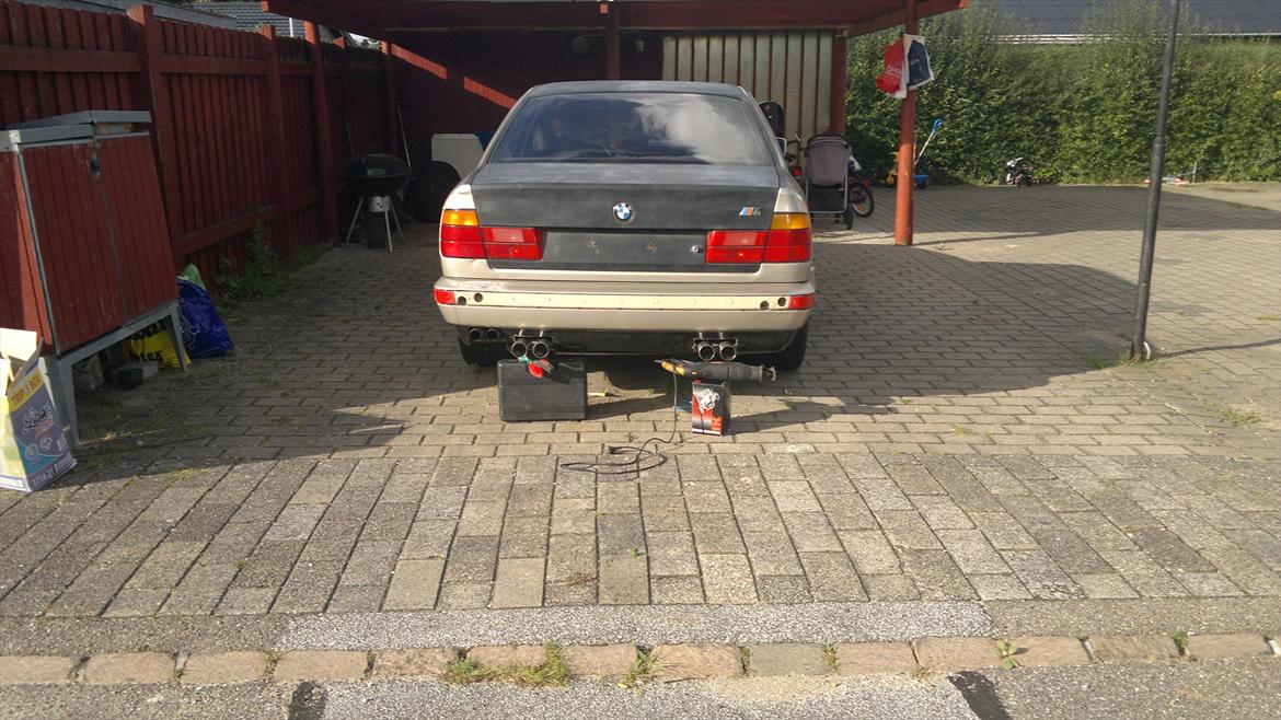 Honda civic turbo - lige en prøve montering af min udstødning billede 20