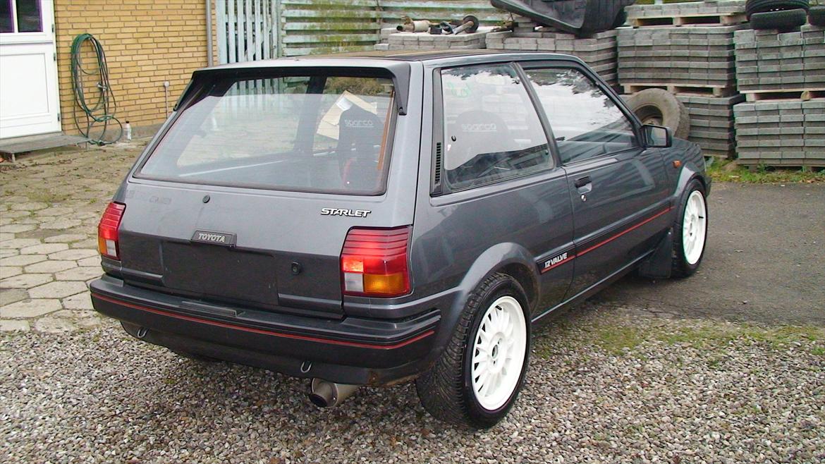 Toyota Starlet EP-71 "Black-top" SOLGT billede 9