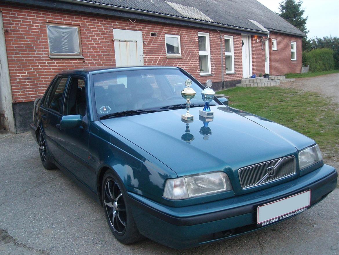 Volvo 460 1,7 Turbo - Så har den fået 2 pokaler :D billede 13