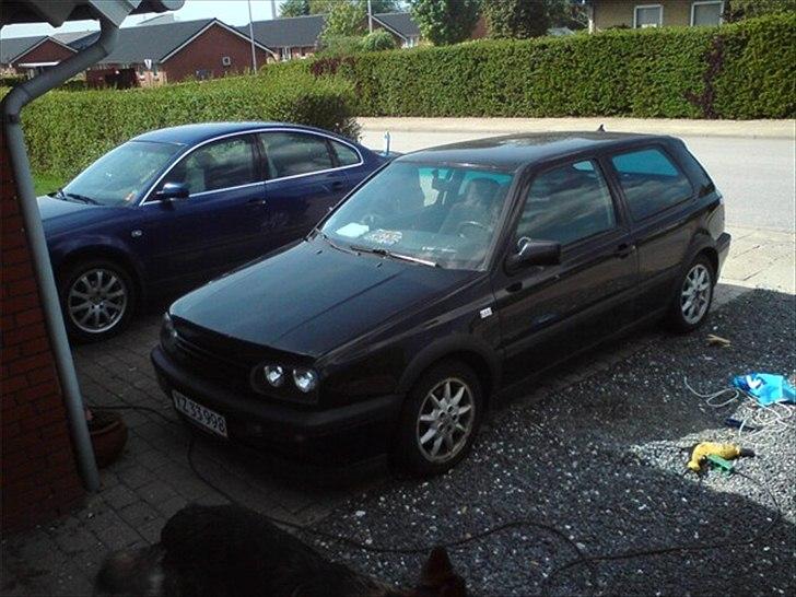 VW Golf 3 GTI - Som den så ud da jeg hentede den. billede 7