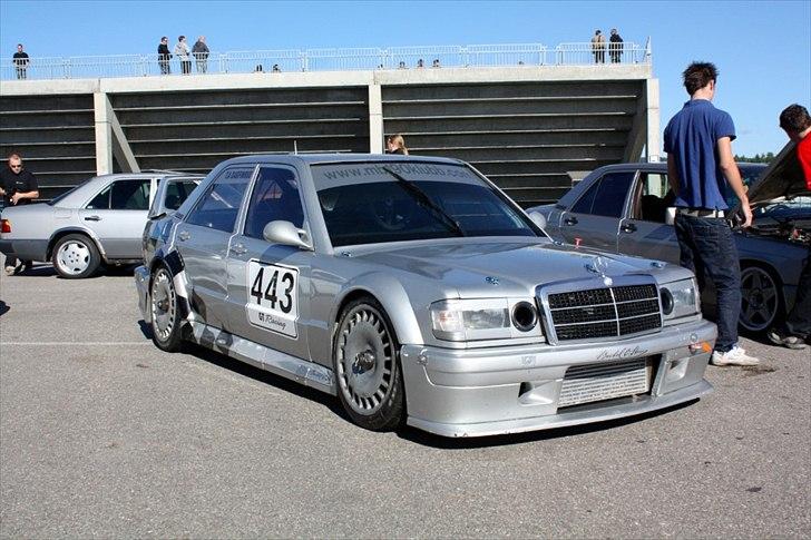 Mercedes Benz 190E 2.5-16 Evolution  - på Vålerbanen billede 1