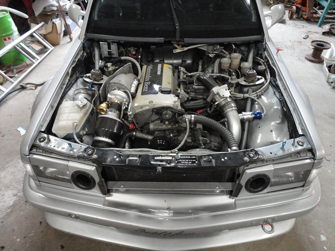 Mercedes Benz 190E 2.5-16 Evolution  - 230 kompressormotor med turbo billede 2