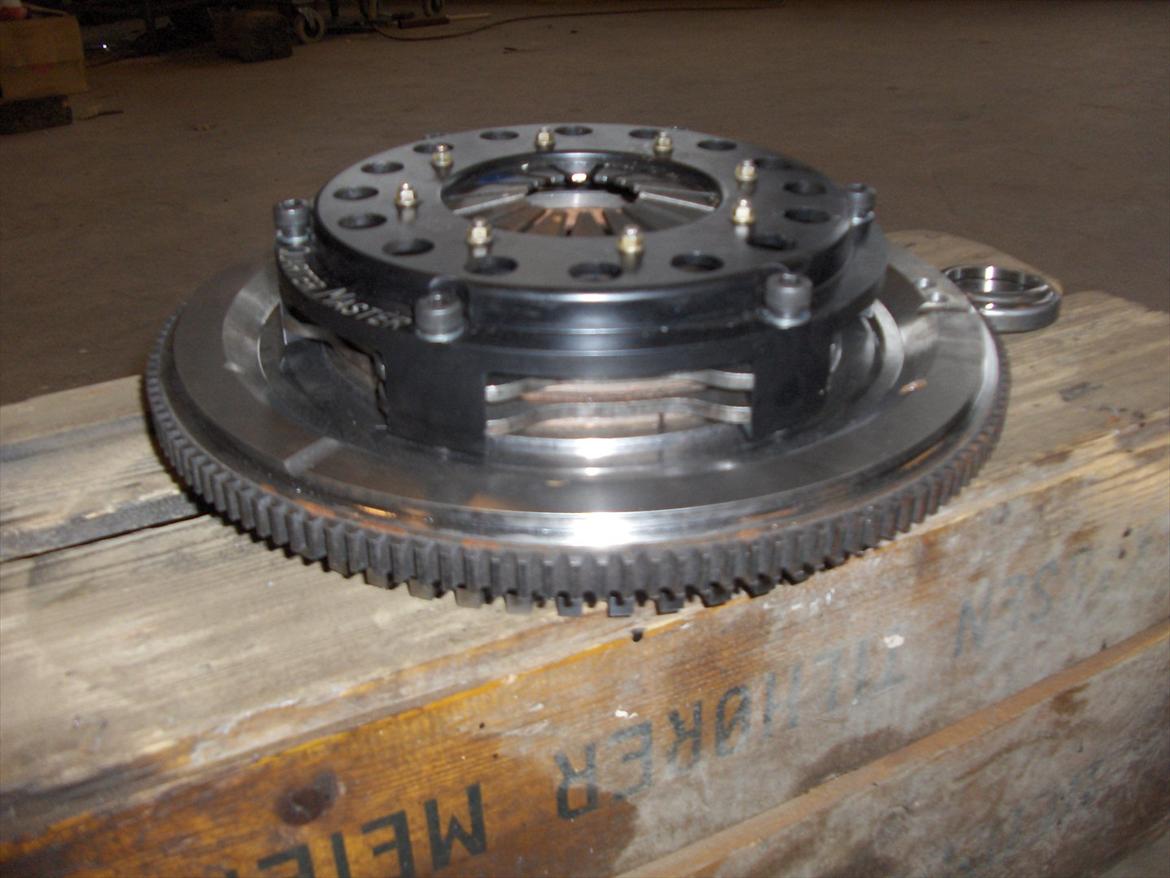 Mercedes Benz 190E 2.5-16 Evolution  - spesialtilpasset svinghjul fra M102 med triggehjul og 7,25"Quartermaster billede 19