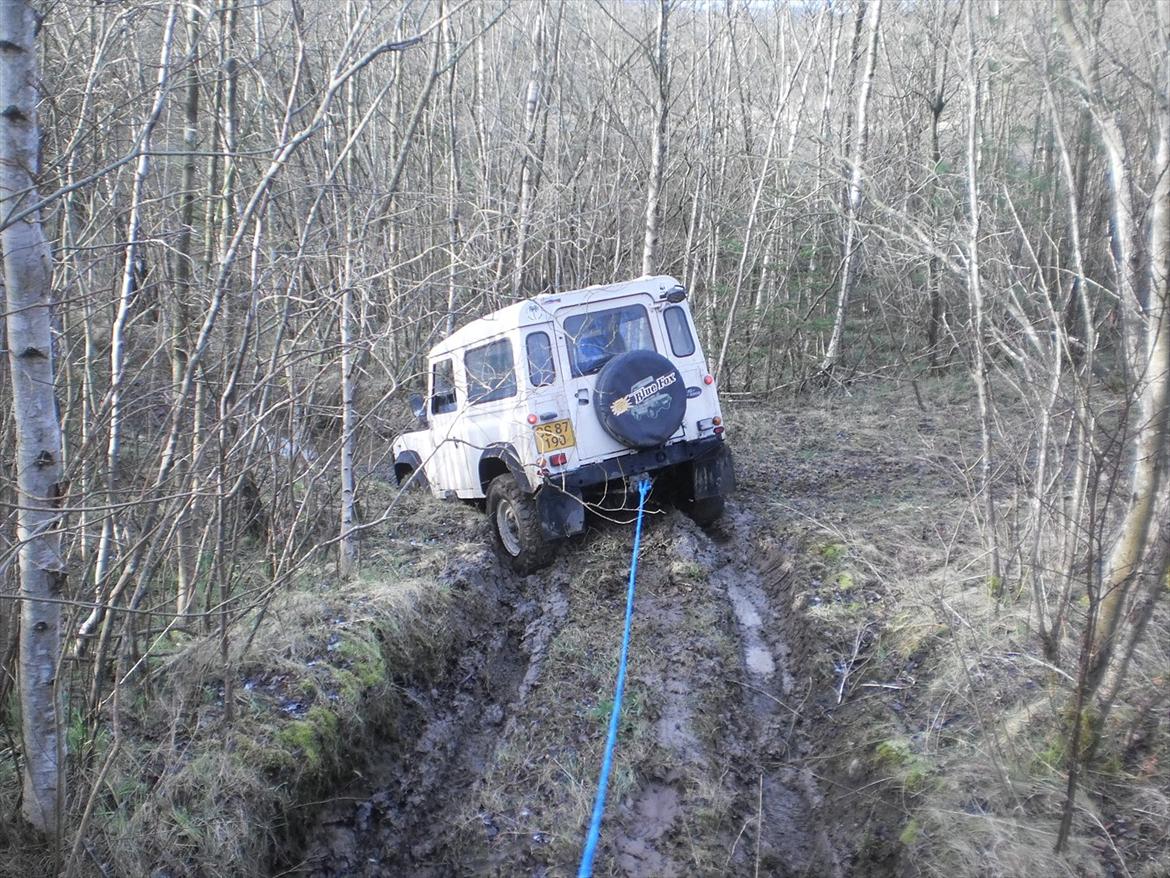 Land Rover 90" - V8 - ## SOLGT ##... - Her må jeg desværre baglæns op... billede 17