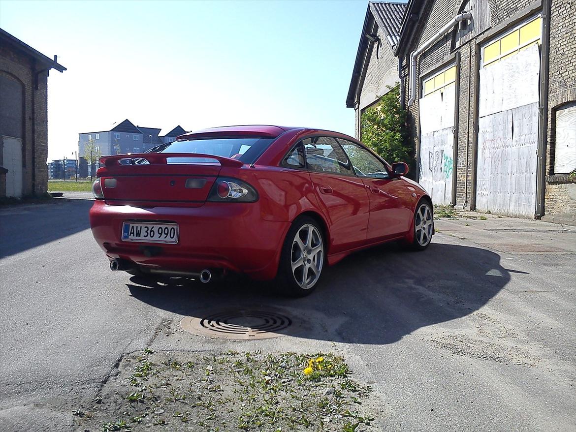 Mazda 323f ba v6 <byttet til perlemorshvid e36> <købt ig billede 3