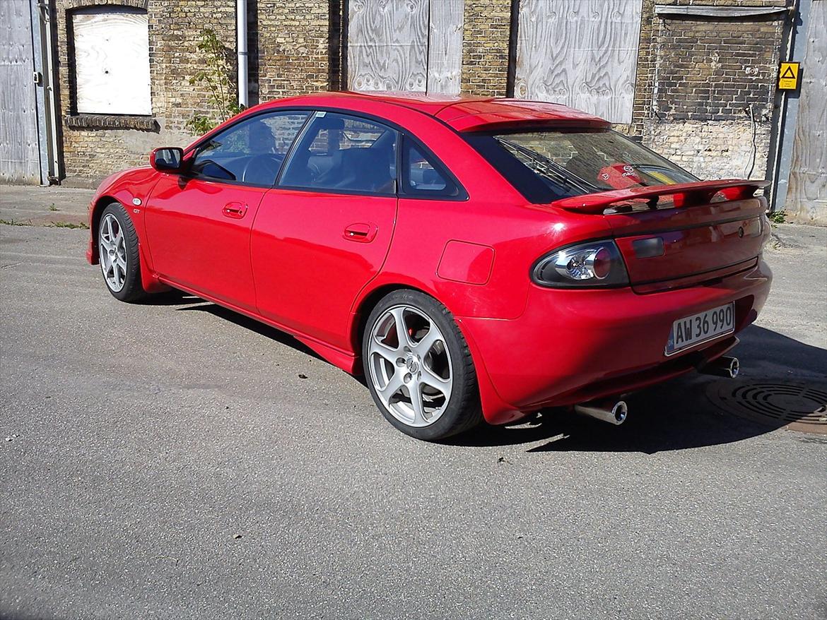 Mazda 323f ba v6 <byttet til perlemorshvid e36> <købt ig billede 4