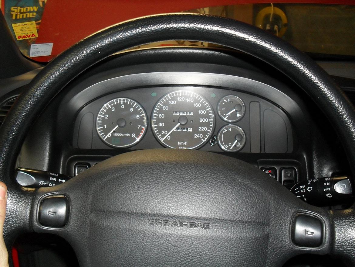 Mazda 323f ba v6 <byttet til perlemorshvid e36> <købt ig billede 10