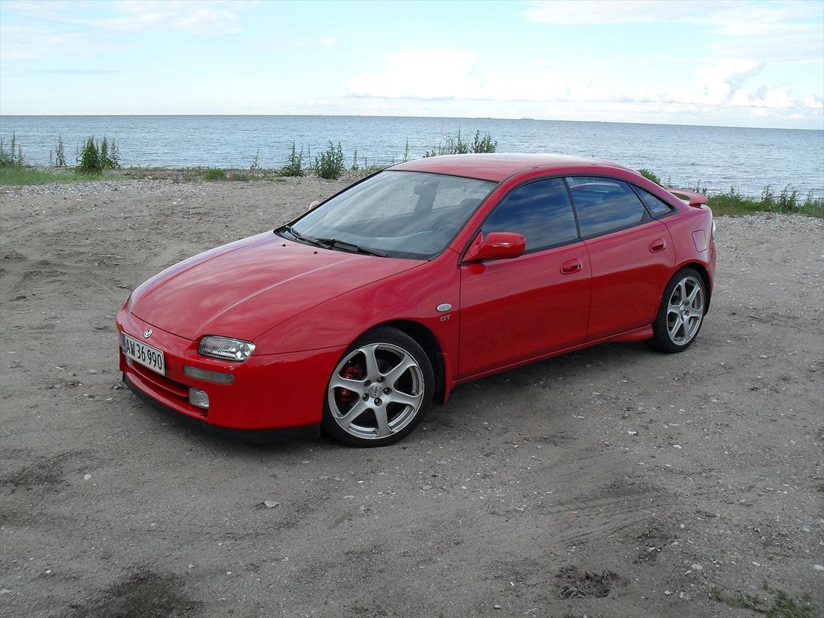 Mazda 323f ba v6 <byttet til perlemorshvid e36> <købt ig - Med standard v6 frontlæbe (tilsalg) billede 12