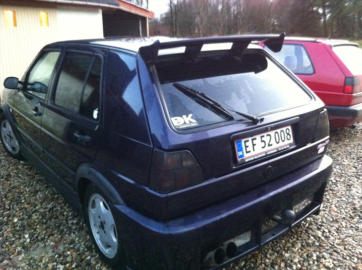 VW Golf 2 Fire and Ice 1.8 monopoint (solgt) billede 11