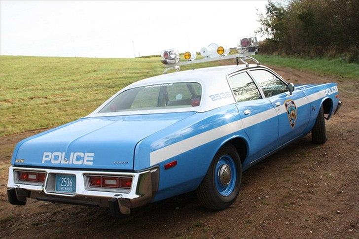 Amerikaner Plymouth Fury - NYPD Copcar billede 3