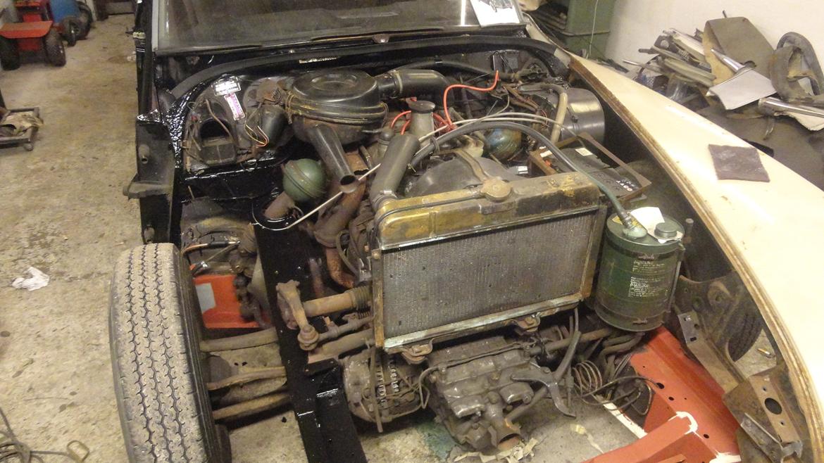 Citroën ds 20 - vinteren 2011. der er et stykke vej. billede 1