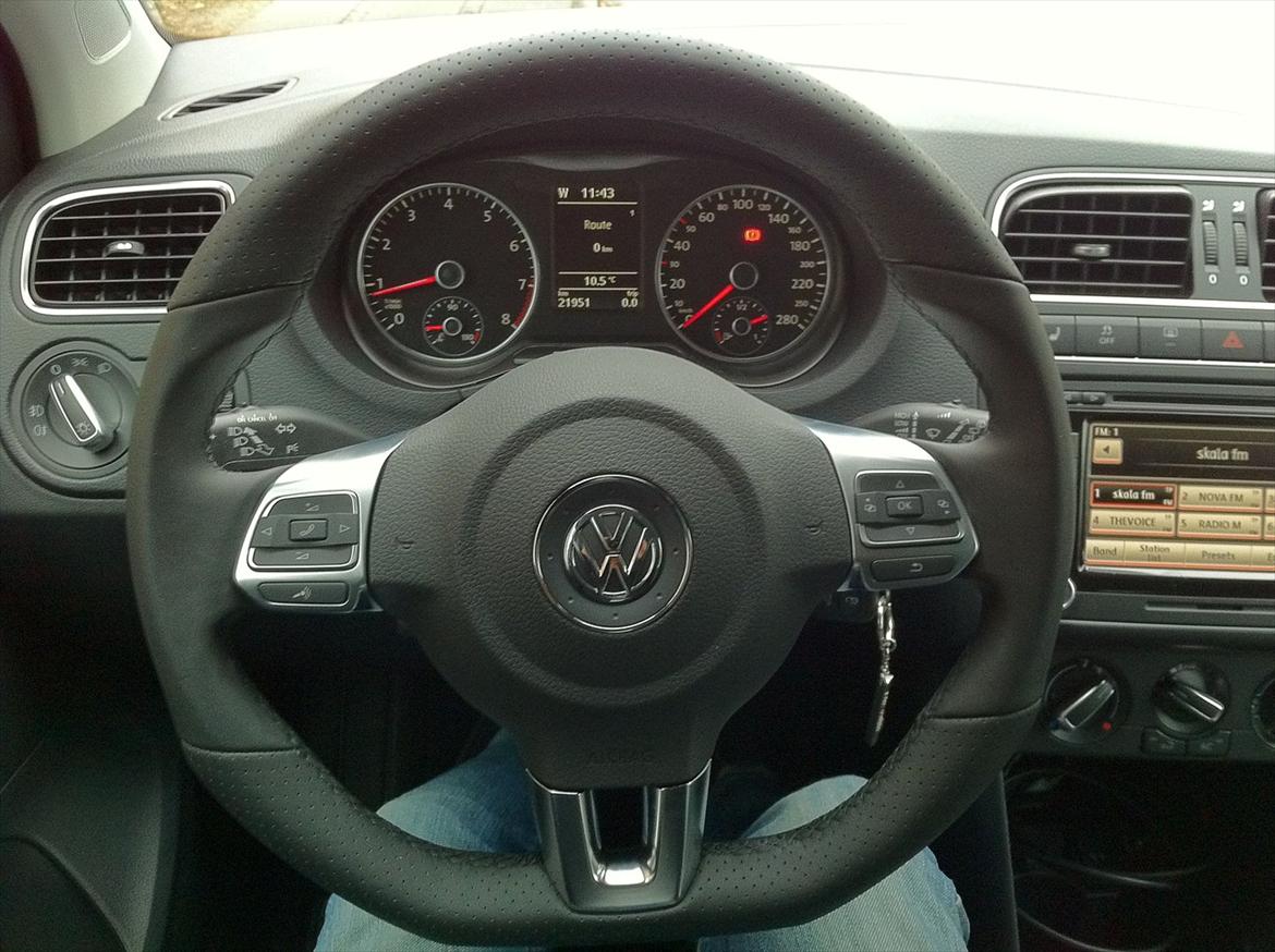 VW Polo 6R Bluemotion * Solgt - Golf 6 GTI rat (Polo 6R GTI instrument i baggrunden) billede 12